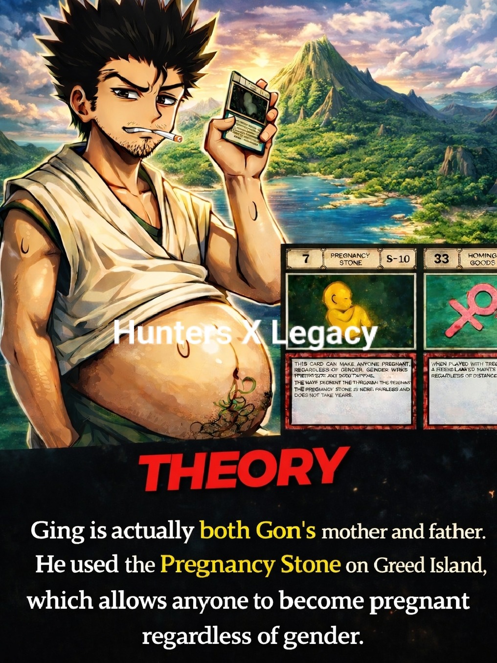 ⚠️THEORY ⚠️ Ging Freecss used a... - Hunters X Legacy | Facebook
