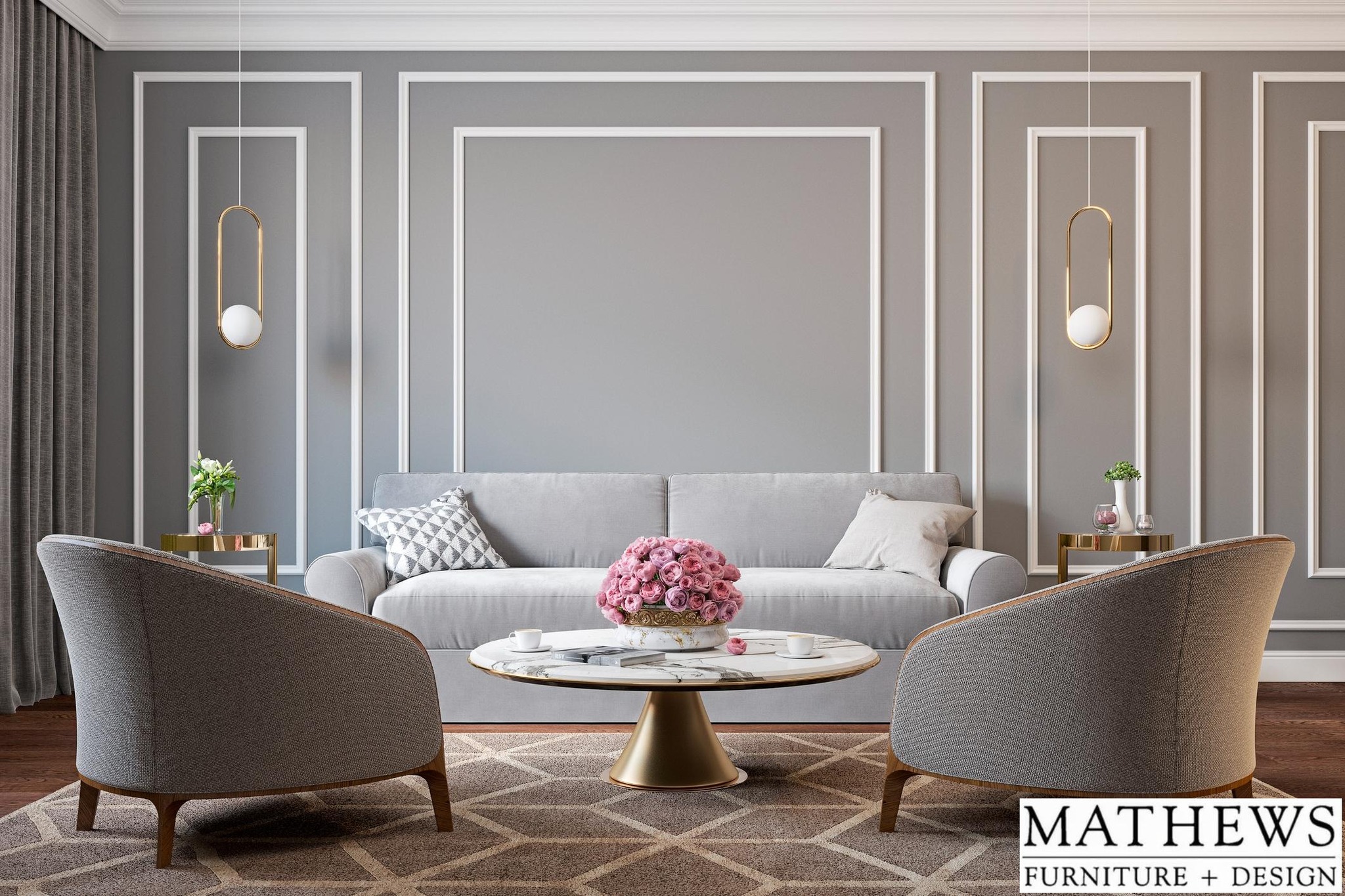 A well-designed space... - Mathews Furniture + Design | Facebook