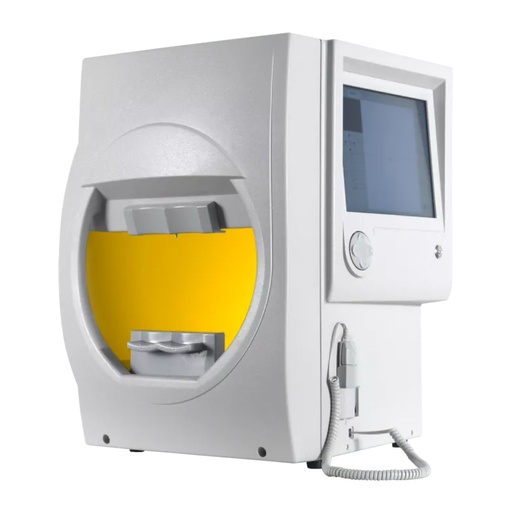 Lens - automated perimeter, also known as a visual field analyzer. It ...