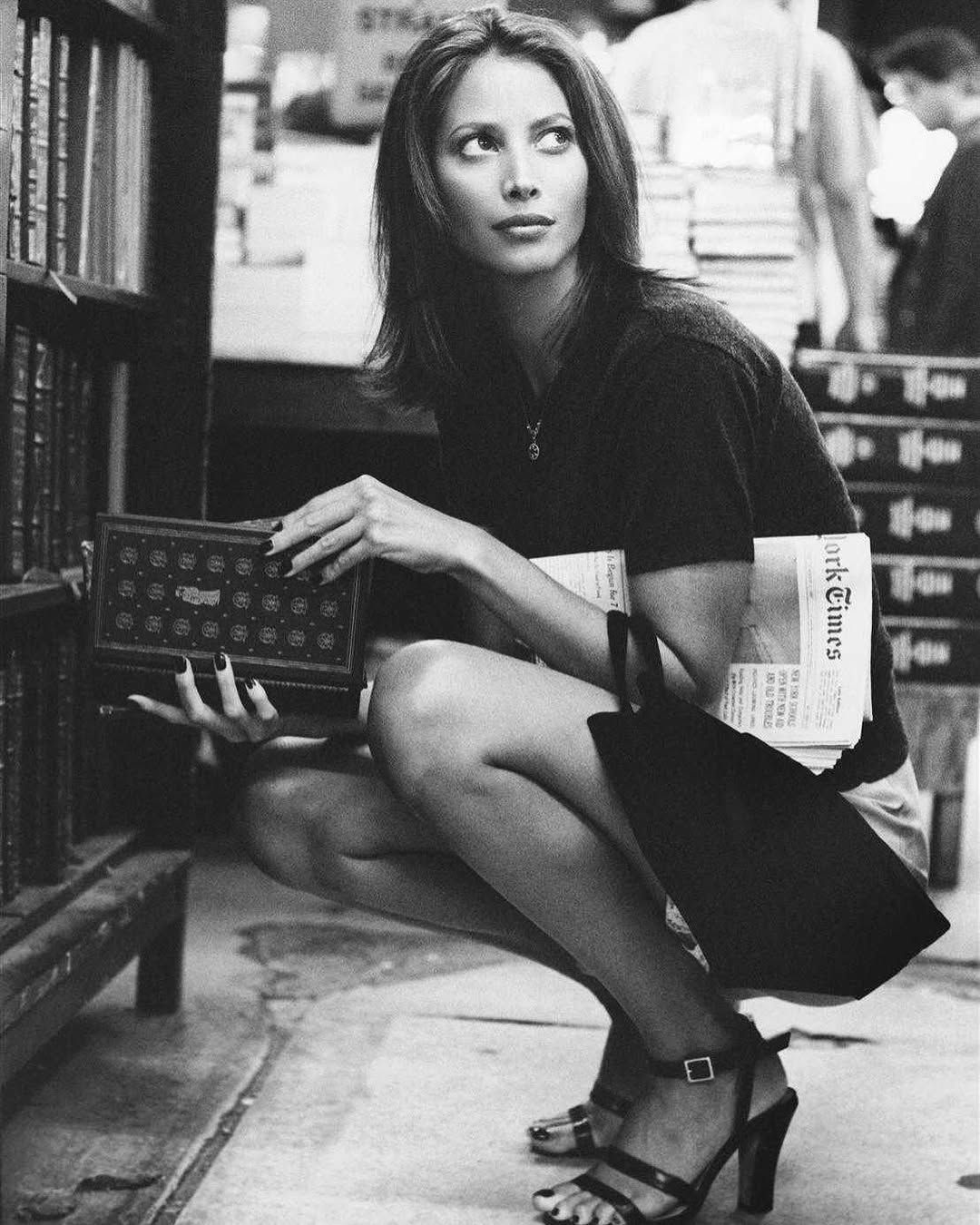 Christy Turlington's 1993 Vogue Italia editorial