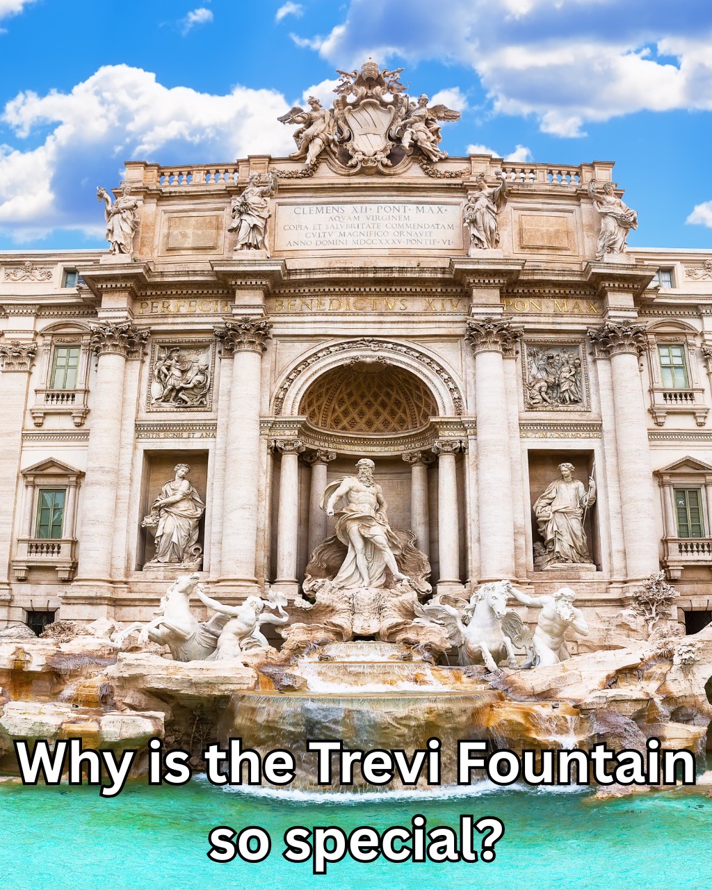 Map - Why is the Trevi Fountain so special? The Trevi Fountain stands ...
