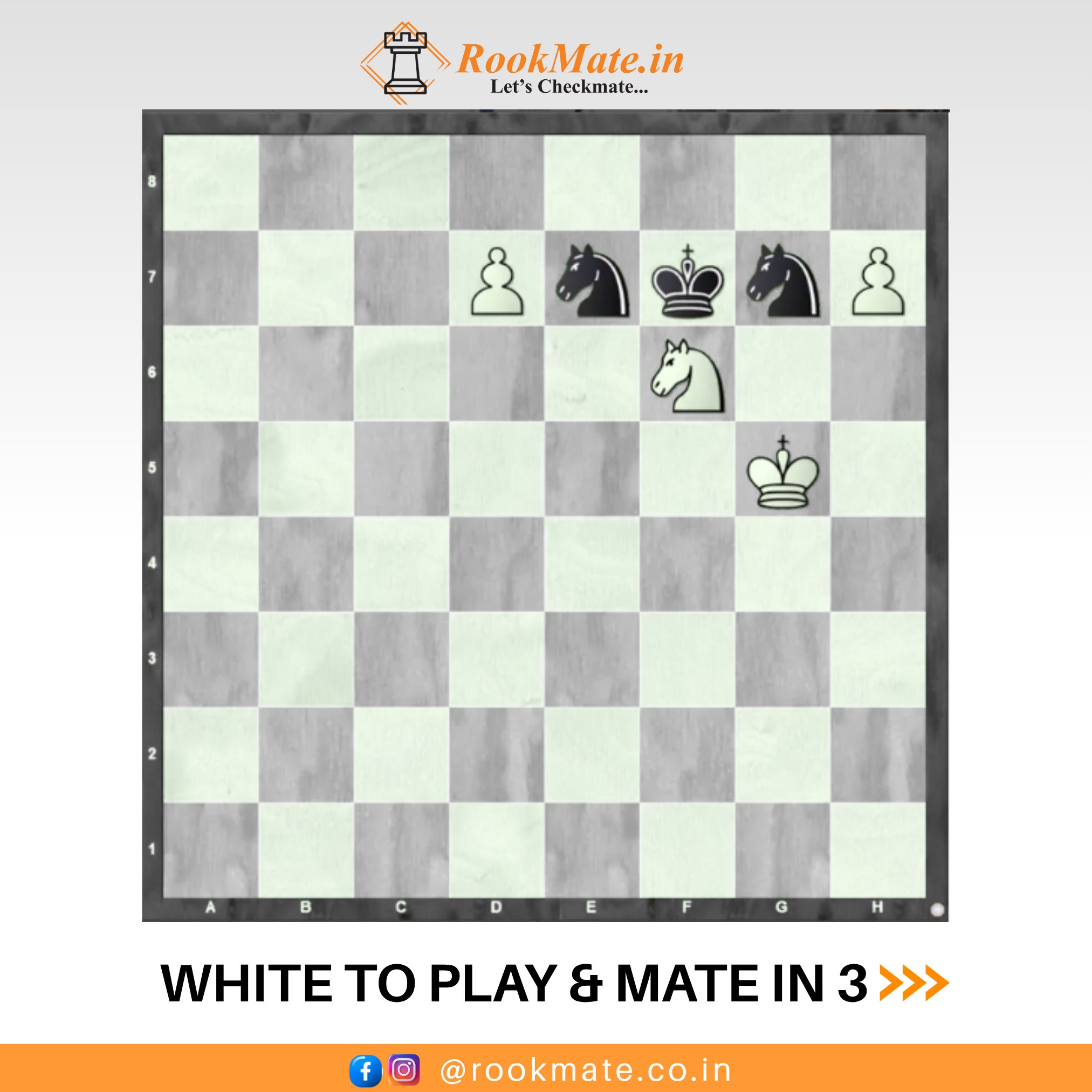 Rookmate - 🏆 𝗥𝗲𝗮𝗱𝘆 𝗳𝗼𝗿 𝗮 𝗰𝗵𝗲𝘀𝘀 𝗰𝗵𝗮𝗹𝗹𝗲𝗻𝗴𝗲? ♟️ It's 𝗪𝗵𝗶𝘁𝗲 𝘁𝗼 𝗽𝗹𝗮𝘆 𝗮𝗻𝗱 ...