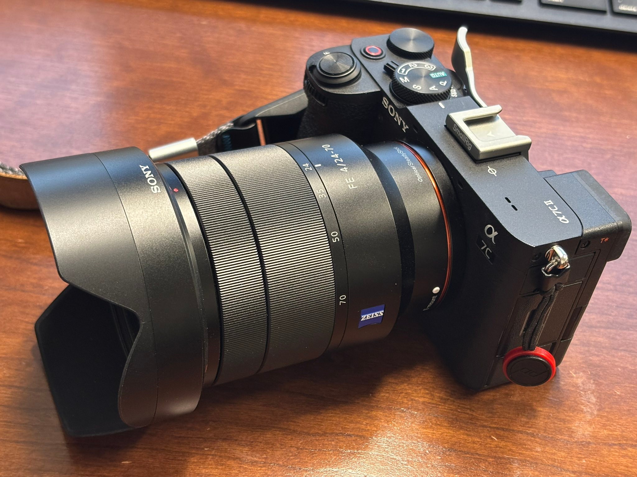 Sony A7C with FE Vario-Tessar T 24-70mm f/4 Zeiss lens