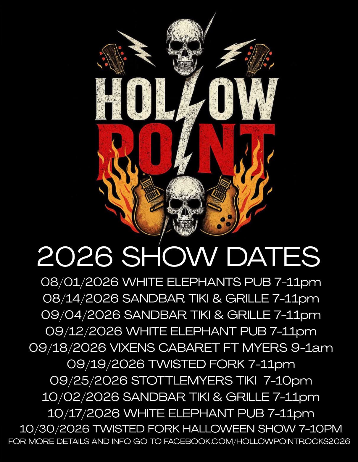 Hollow Point (@HOLLOWPOINTROCKS2026) • Facebook