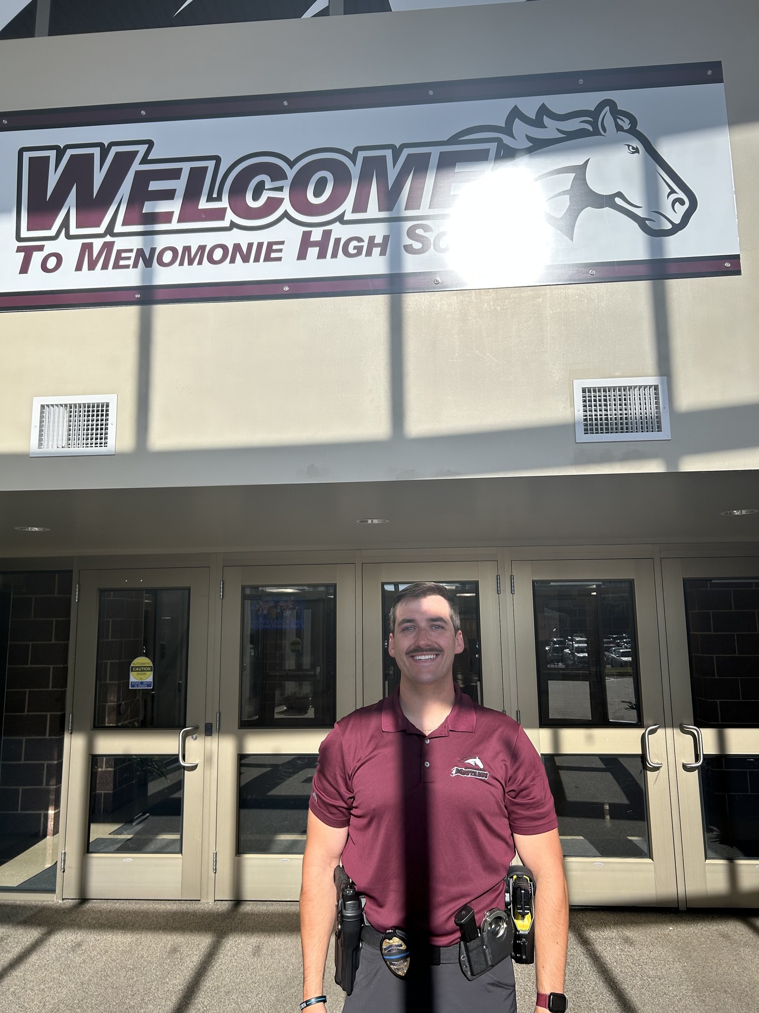 The first day of school is... - Menomonie Police Department | Facebook