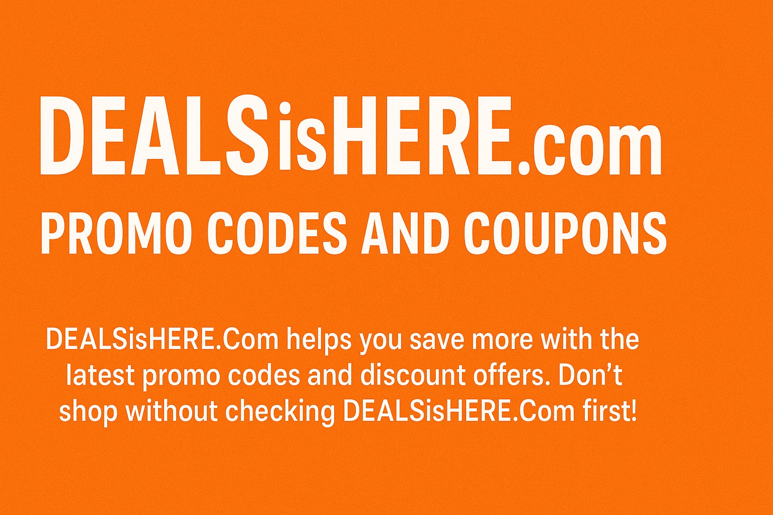 DealsisHere - Smart Shopping & Best Online Deals