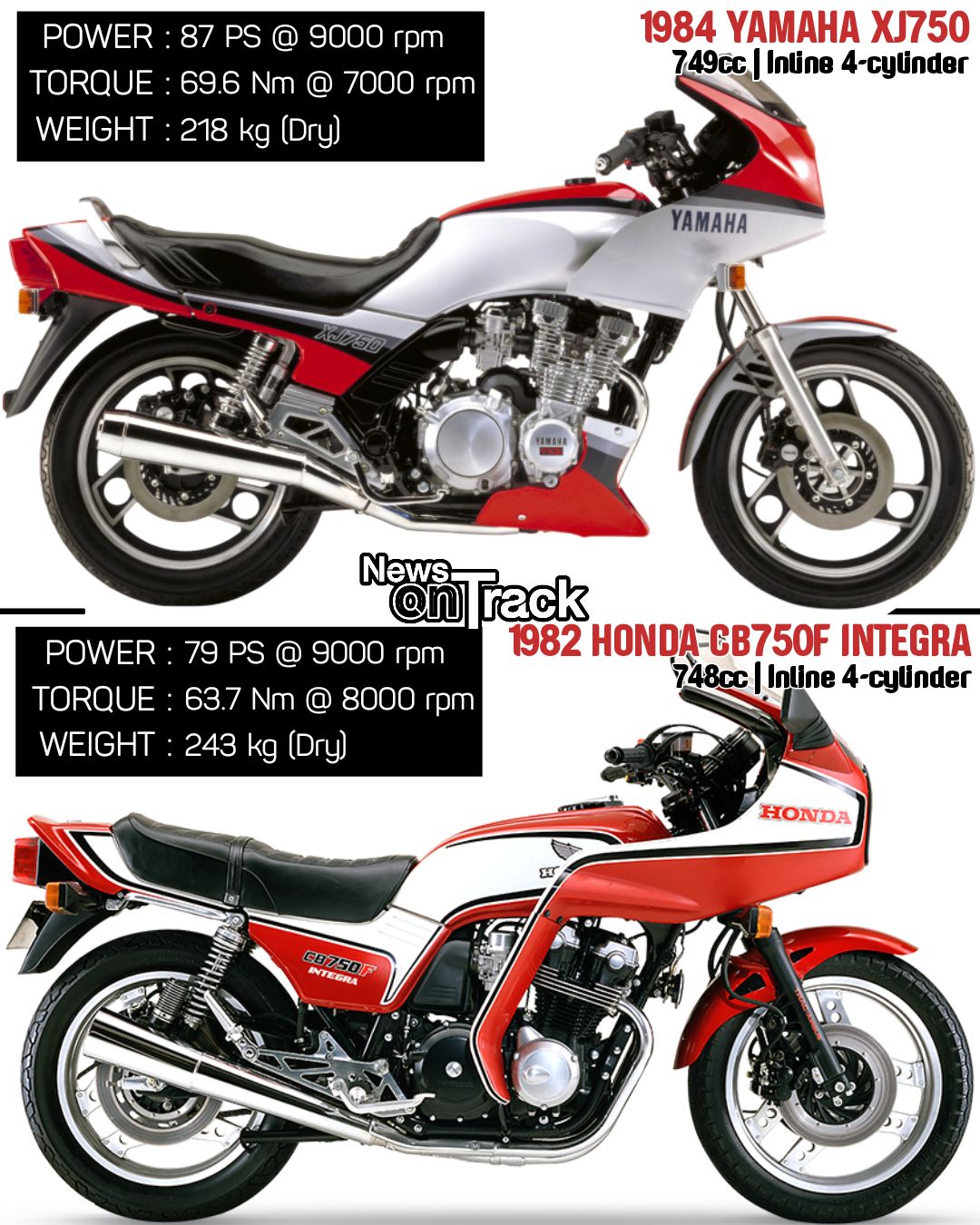In a classic 1980s showdown of Japanese engineering, the 1982