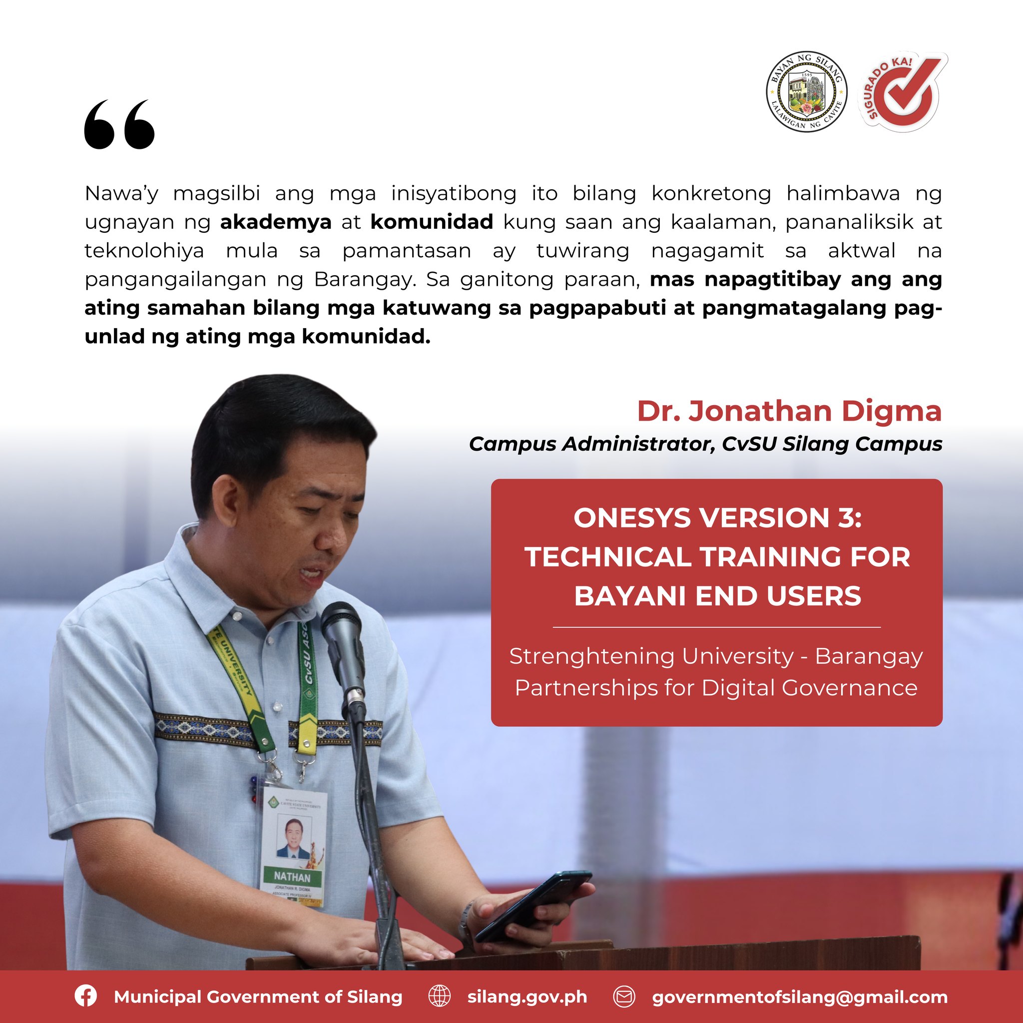 Municipal - #BalitangSilangueño | 𝐁𝐚𝐫𝐚𝐧𝐠𝐚𝐲 𝐬𝐚 𝐌𝐞𝐭𝐫𝐨 𝐁𝐀𝐘𝐀𝐍𝐈, 𝐋𝐞𝐯𝐞𝐥 𝐔𝐩 𝐬𝐚 ...