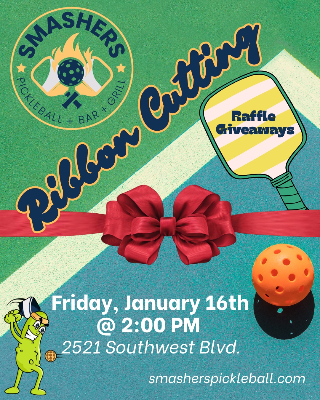 Smashers - 🎉 ️ YOU’RE INVITED! ️🎉 Join us for our Ribbon Cutting ...