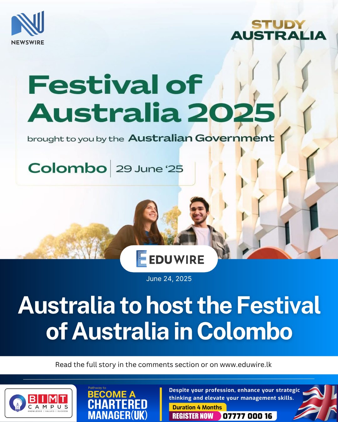 Eduwire - The third phase of the "Festival of Australia",... | Facebook
