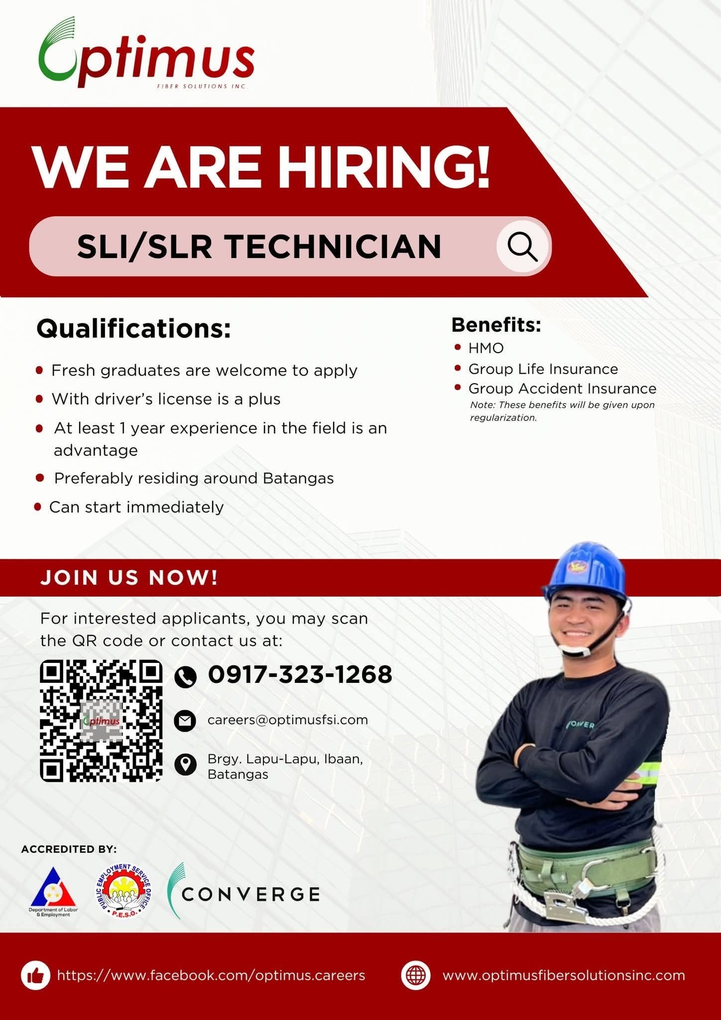 Optimus Careers | Ibaan
