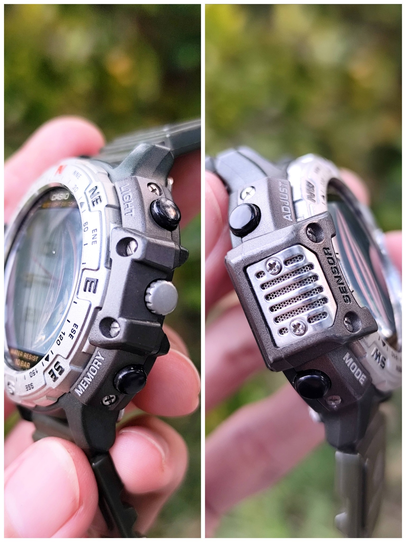 Ijiin berniaga Casio Pro Trek PRT-50-FGJ Fishing Gear second All