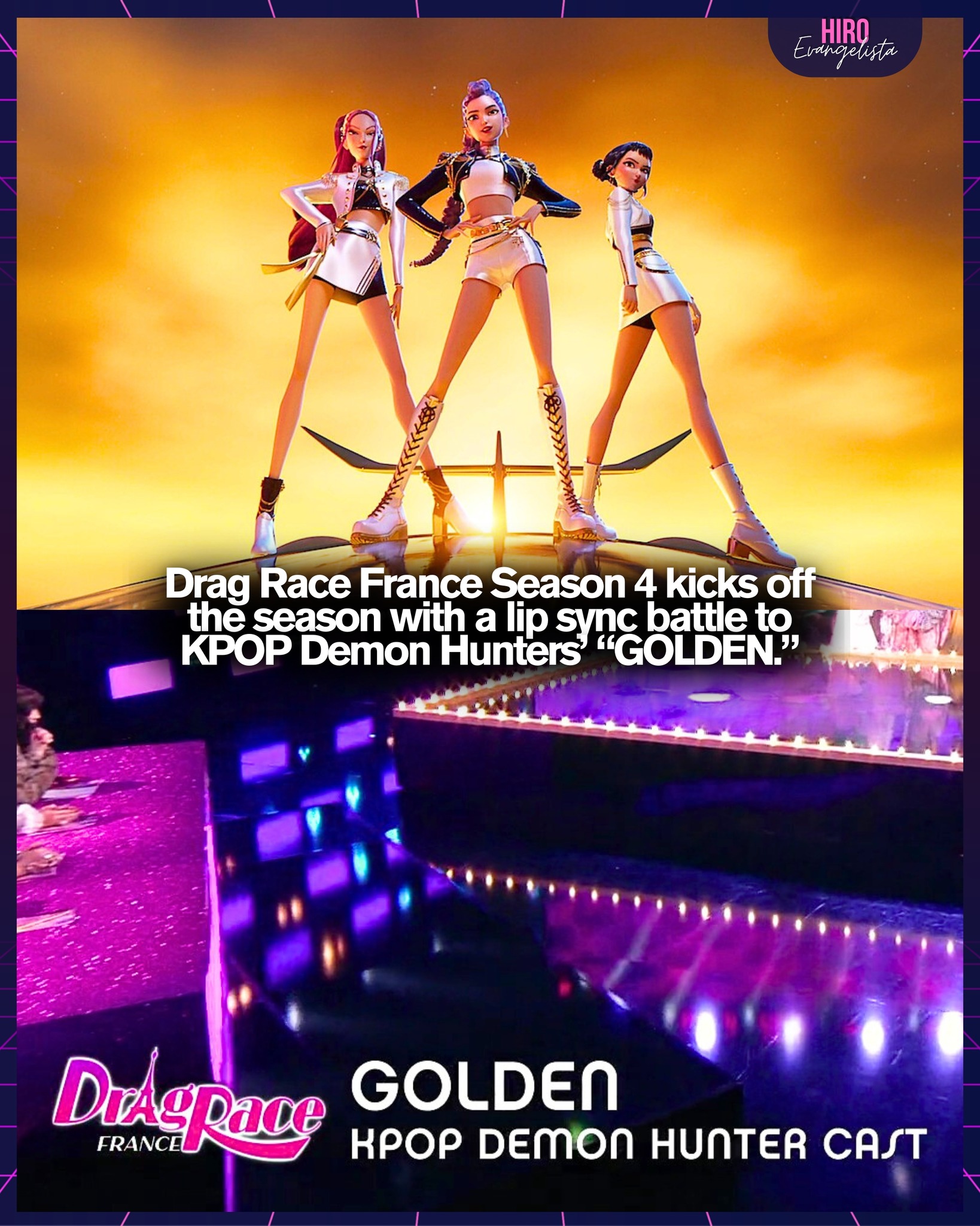 K-pop has officially made it to the Drag Race France main stage
