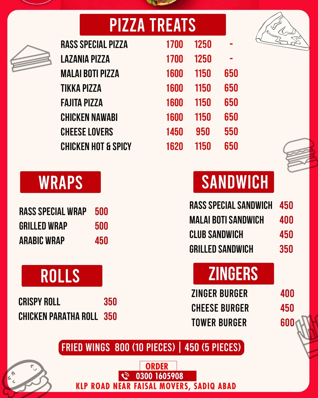 Rass Cuisine | Sadiqabad