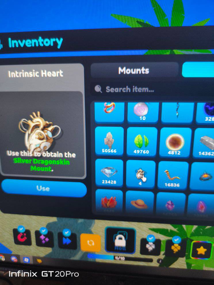 4 pcs LEFT GUYS Inventory Silver Dragonskin 1in 1,500