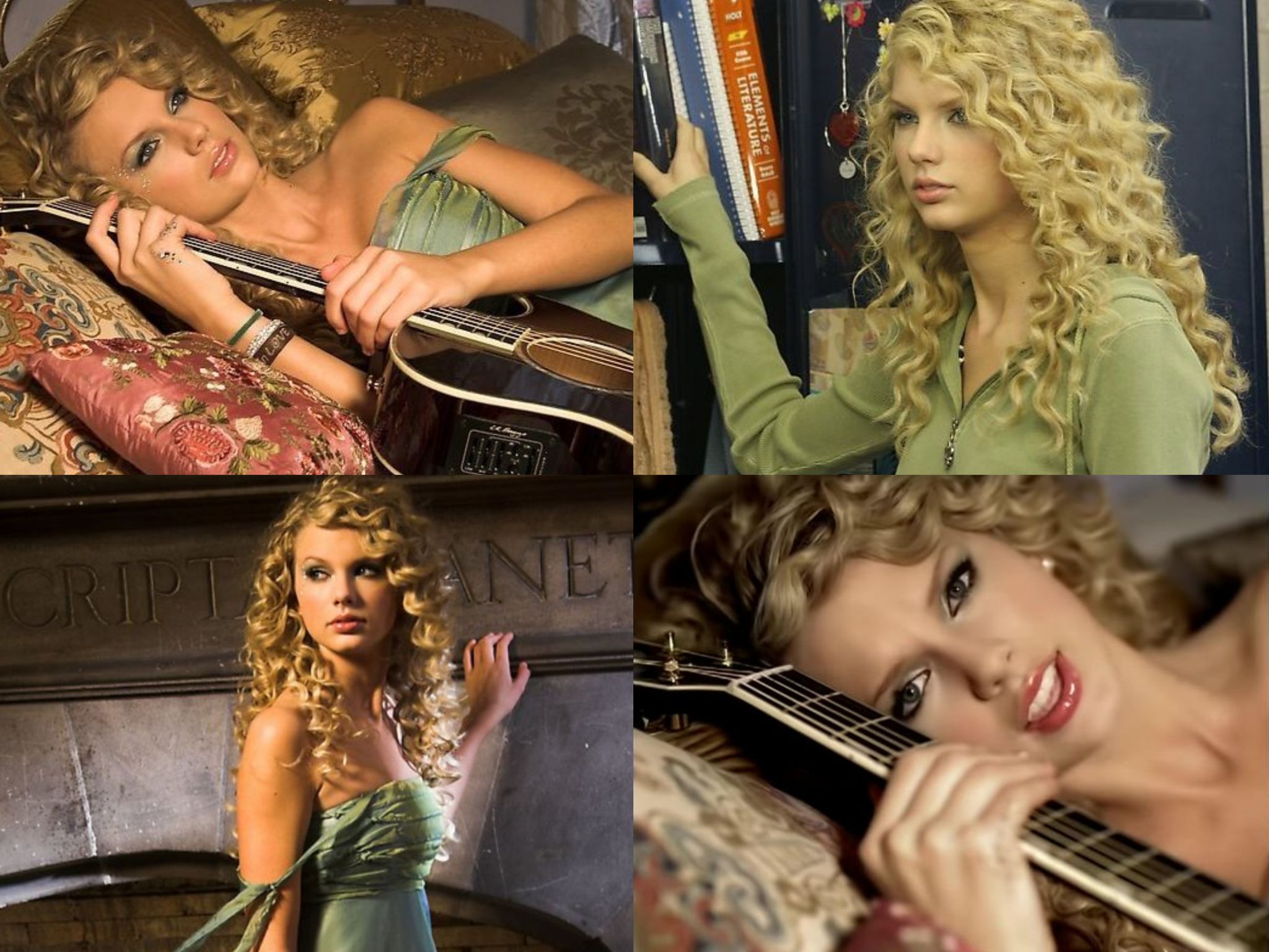 taylor swift green dress teardrops on my guitar Swift's released 18 years ago taylor swift debut dress