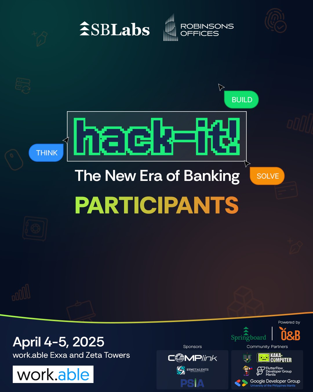SpringboardLabs - The first batch of teams for hack-it!... | Facebook