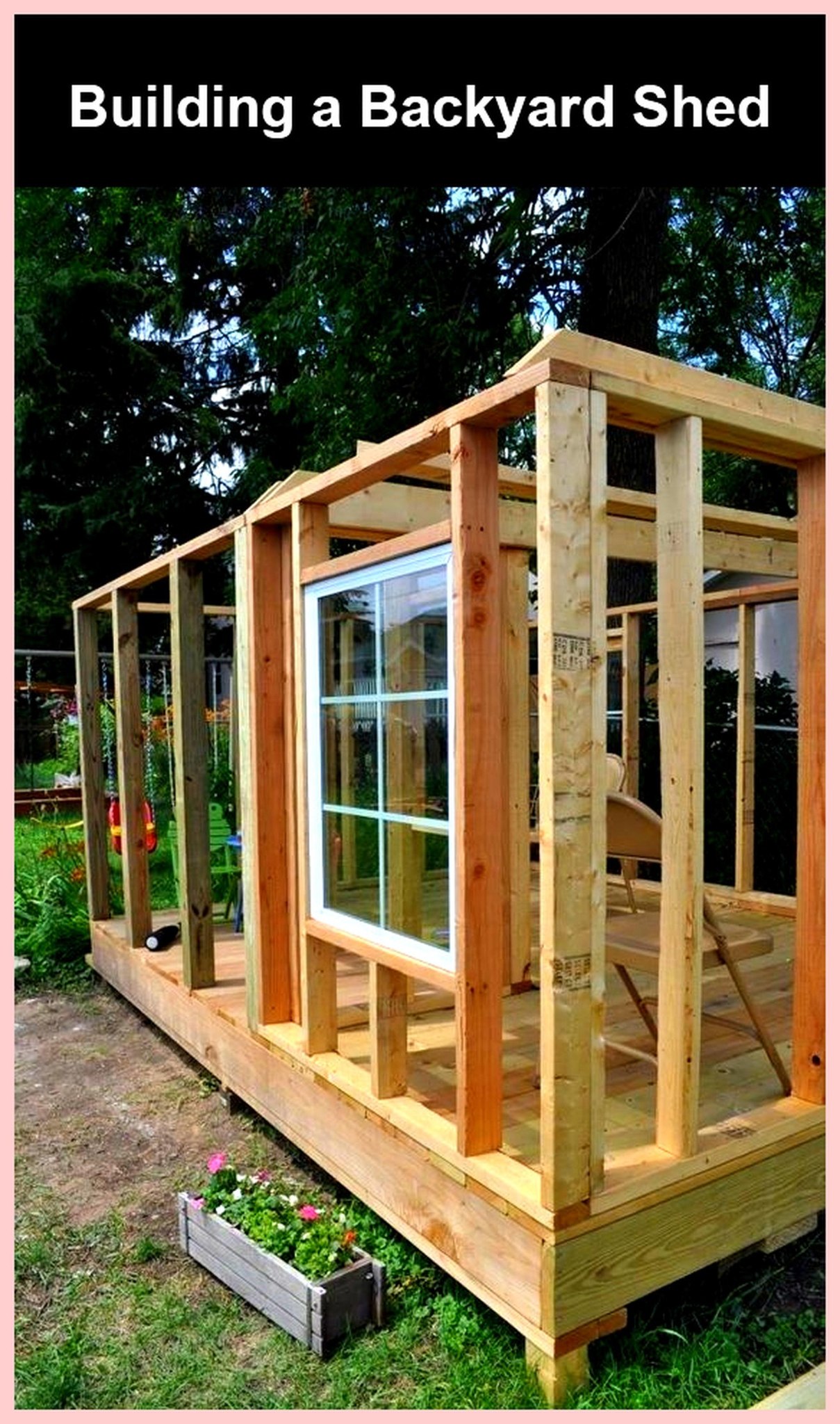 DreamSpace - 🪚 Building a Backyard Shed – Step by Step Progress 🏡 This