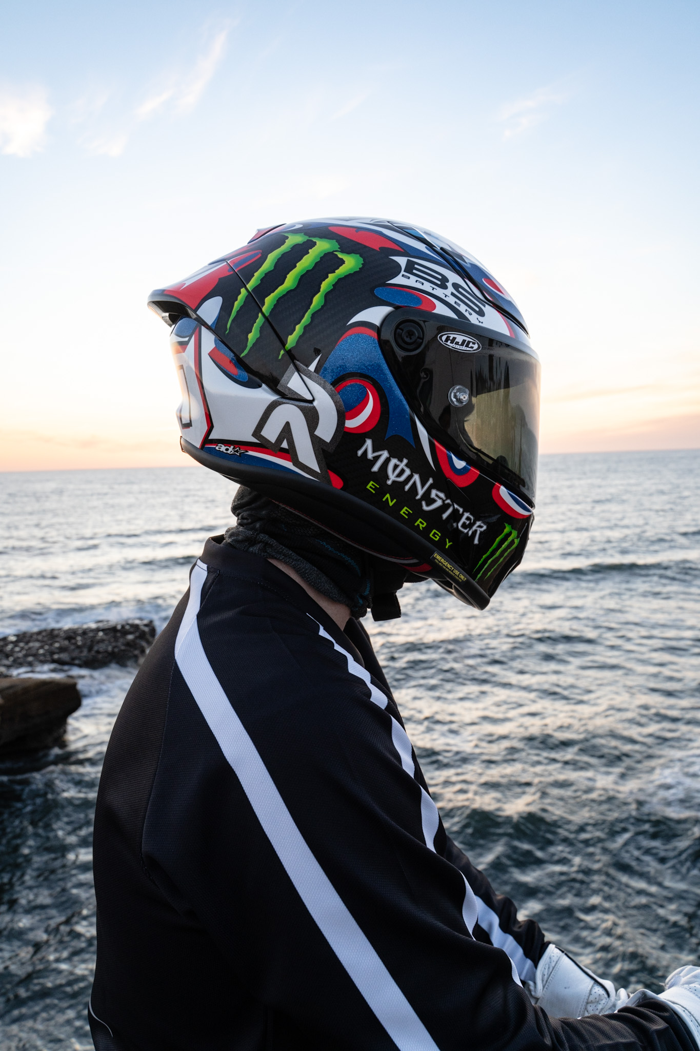 Meet the HJC RPHA 1 Carbon V2—the ultimate race-inspired helmet