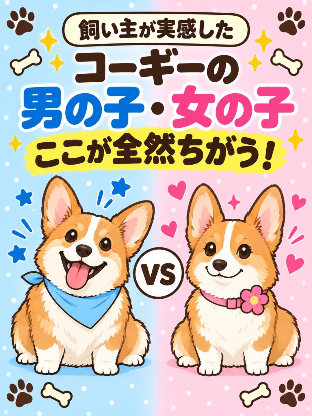 うちの子はどっち寄り？ コーギー⁡ #犬 #犬スタグラム #犬好き #ワン寿 #pr