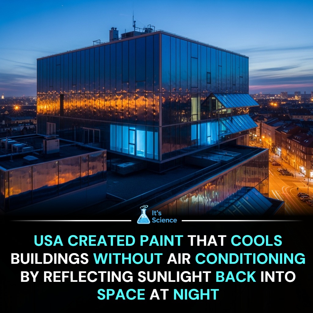 It's Science | USA created paint that cools buildings without air ...