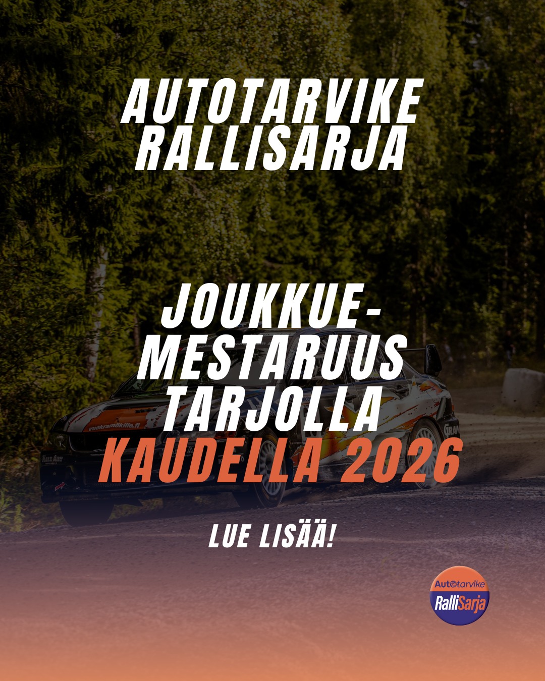 Autotarvike - JOUKKUEMESTARUUKSISTA TAISTELLAAN KAUDELLA 2026!🏆 ...