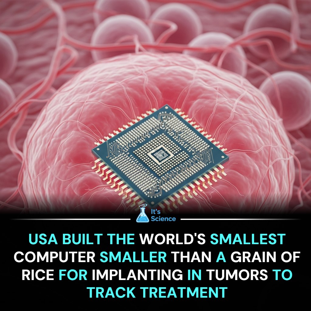 FACTS | USA built the world's smallest computer smaller than a grain of ...