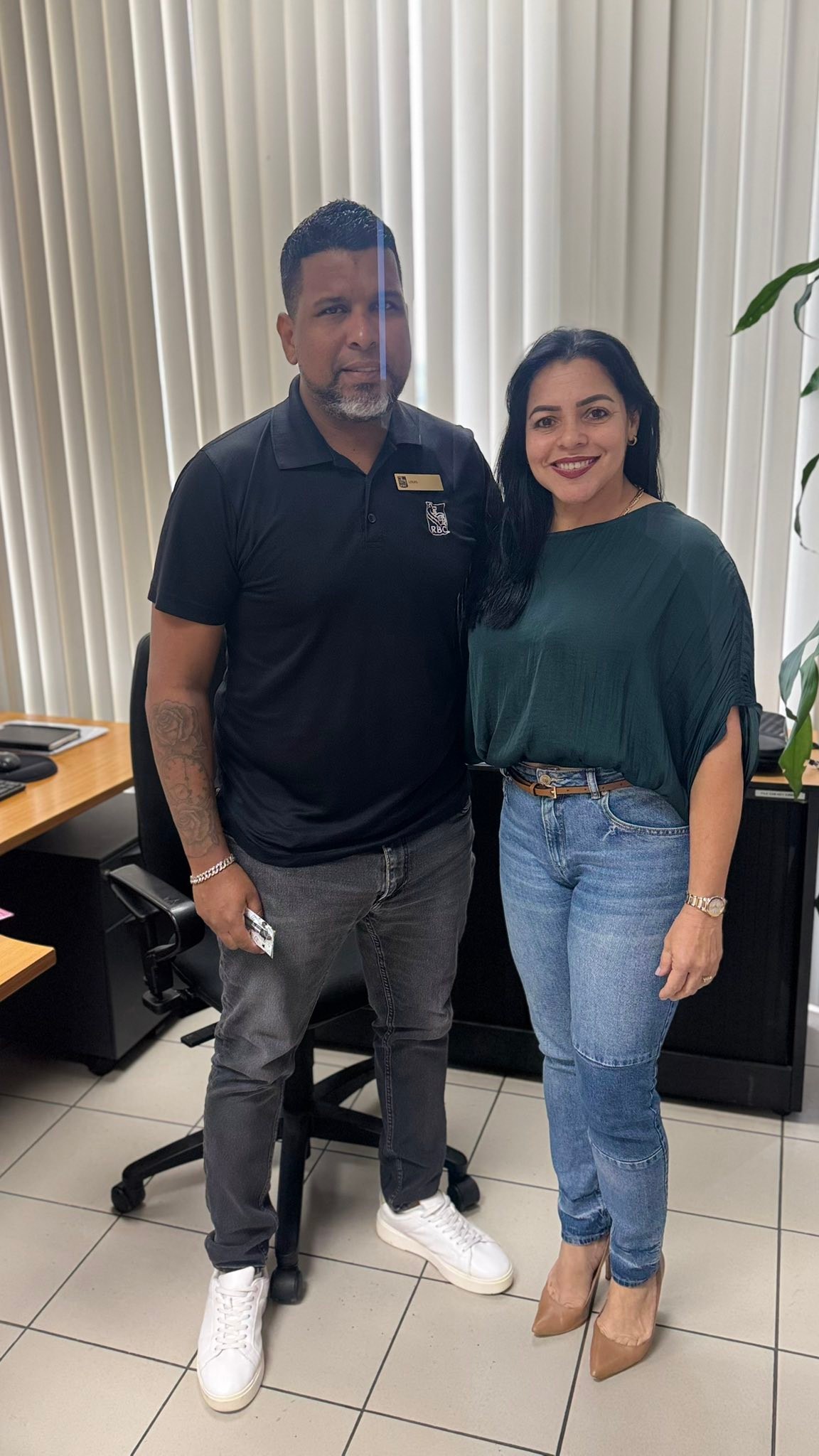 Joanaila... - Joanaila Geerman-Branch Manager, RBC Caribbean