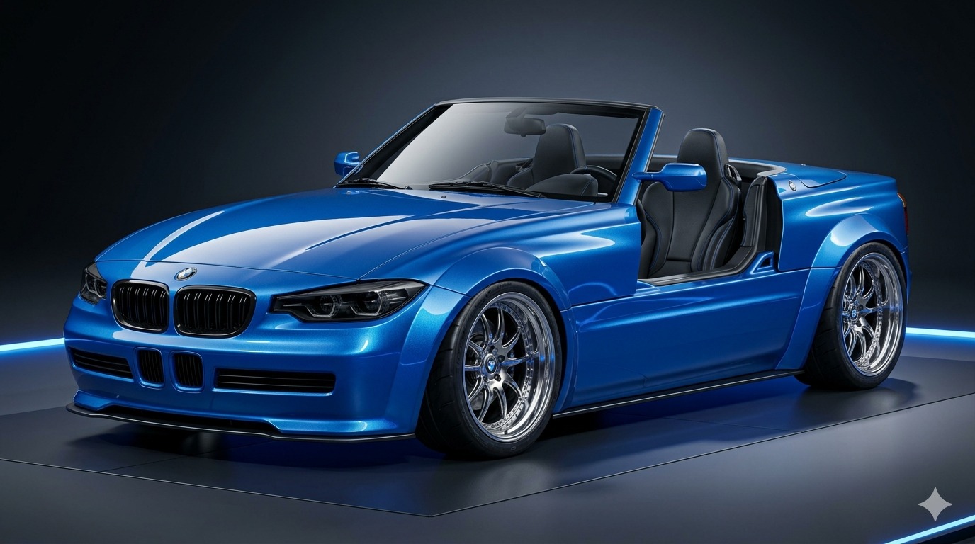 b.m.w シャルロット・デュノア BMW with Pocket-Door style #aigenerated #aiart #automotive