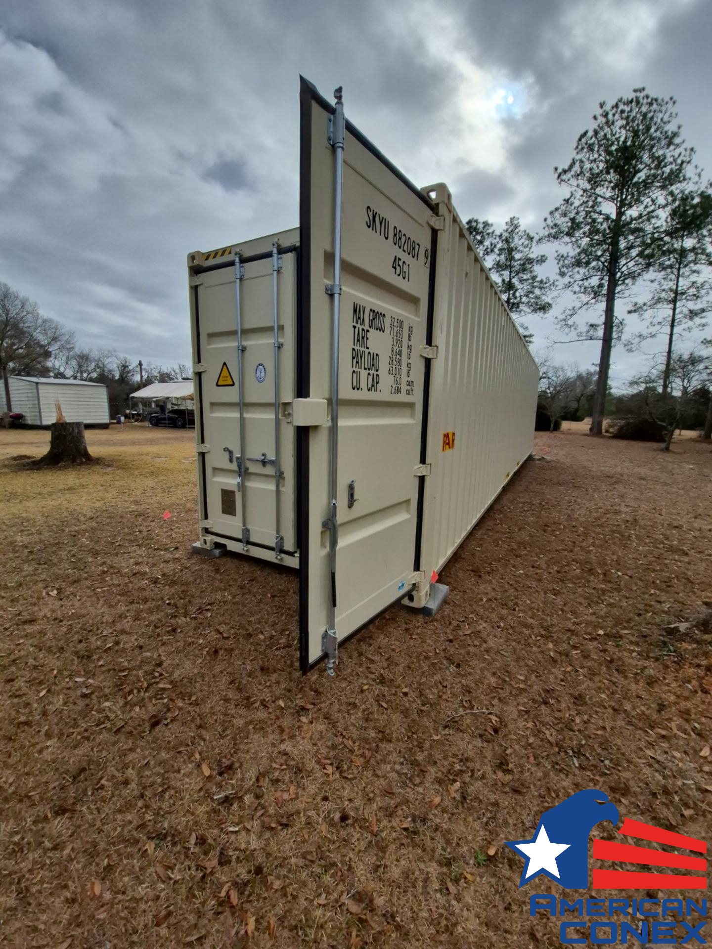 American - Our 40FT Double Door containers have officially landed in ...