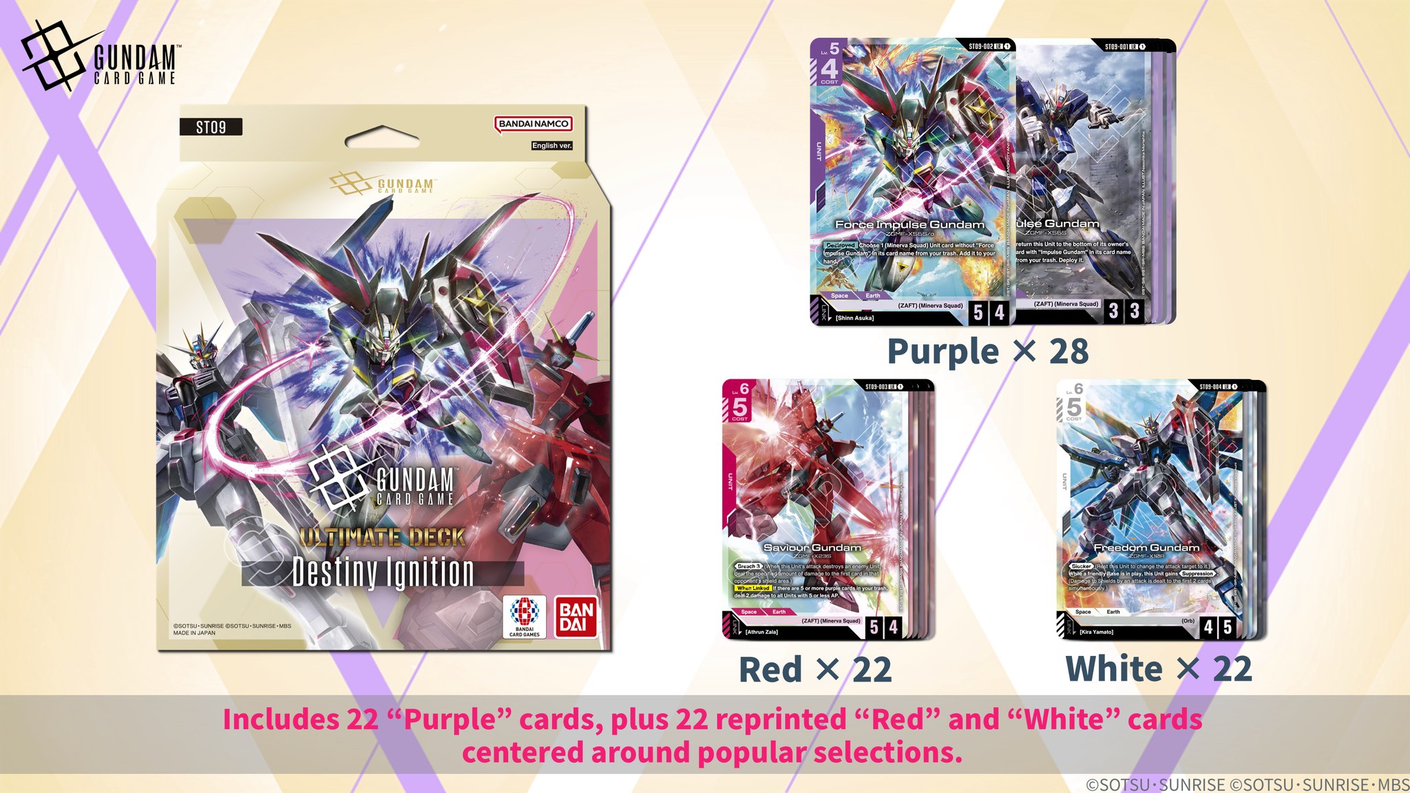 Product Info] Here's an overview of the Ultimate Deck Destiny