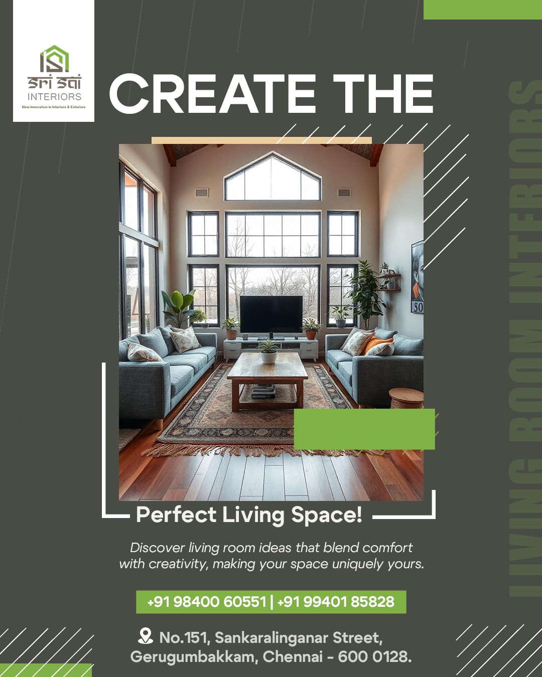 Sri - 🏡 Transform Your Living Room into a Perfect Haven! At Sri Sai ...