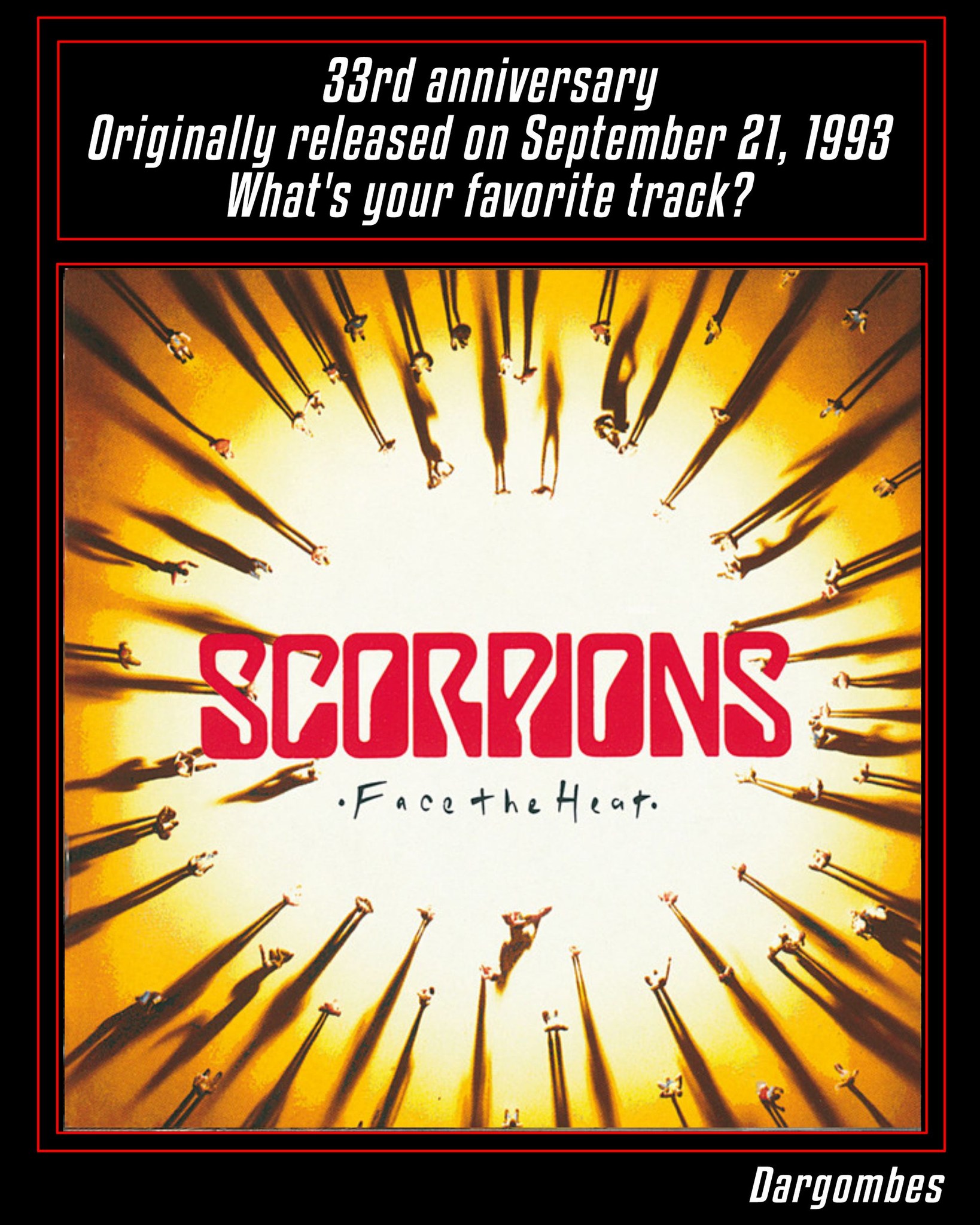 Scorpions' Face the Heat album details and track favorites