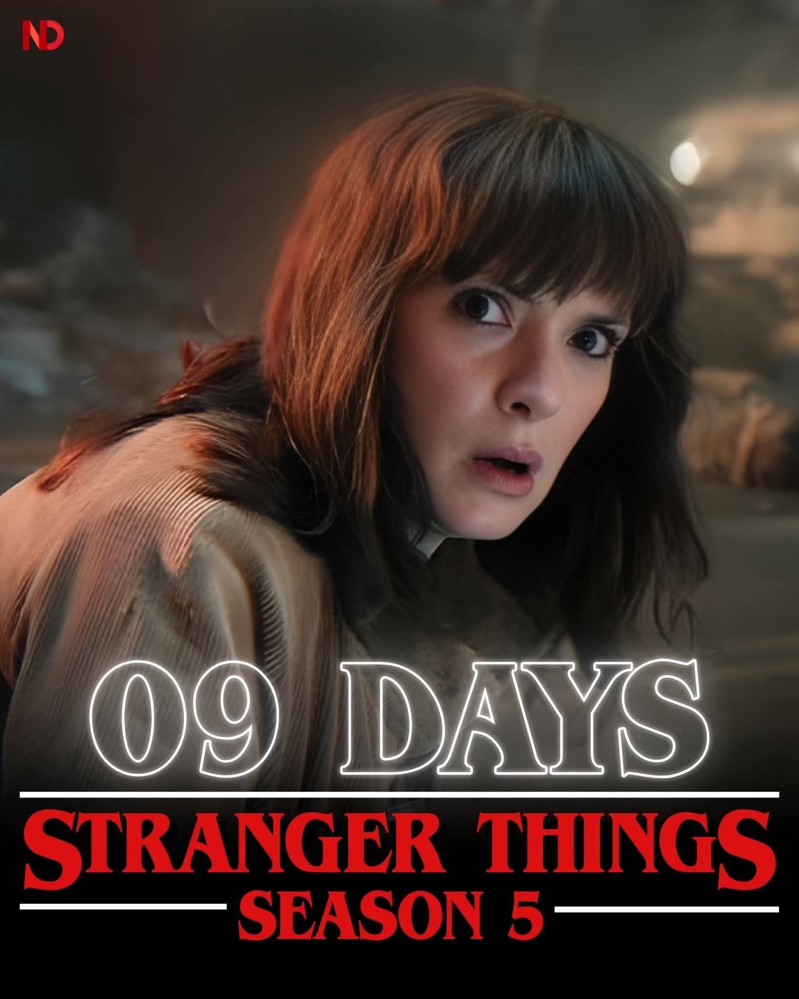 The Netflix - 9 days till ‘STRANGER THINGS 5’ and the countdown has ...