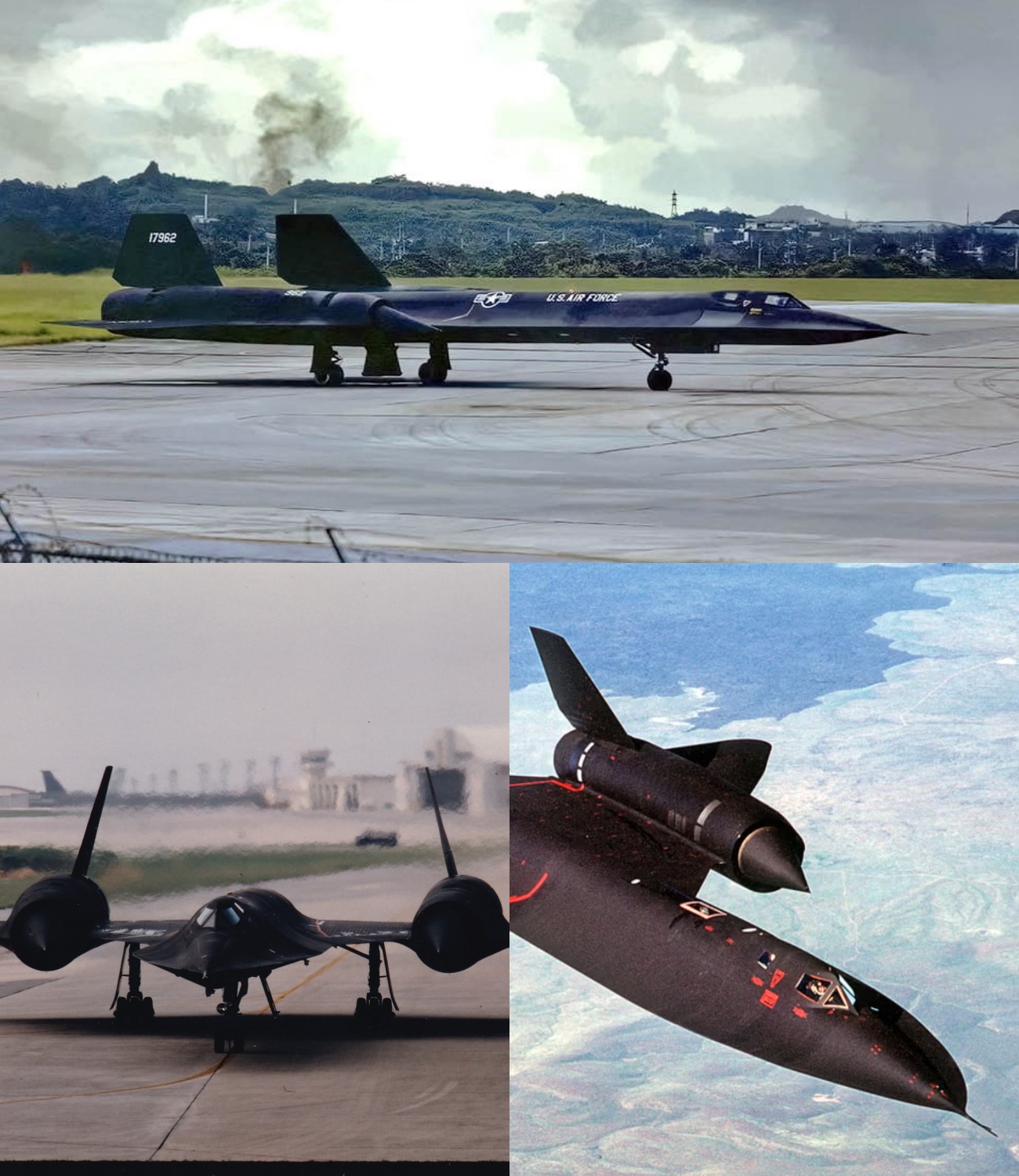 July 20, 1972: As a powerful typhoon approached Okinawa, an SR-71