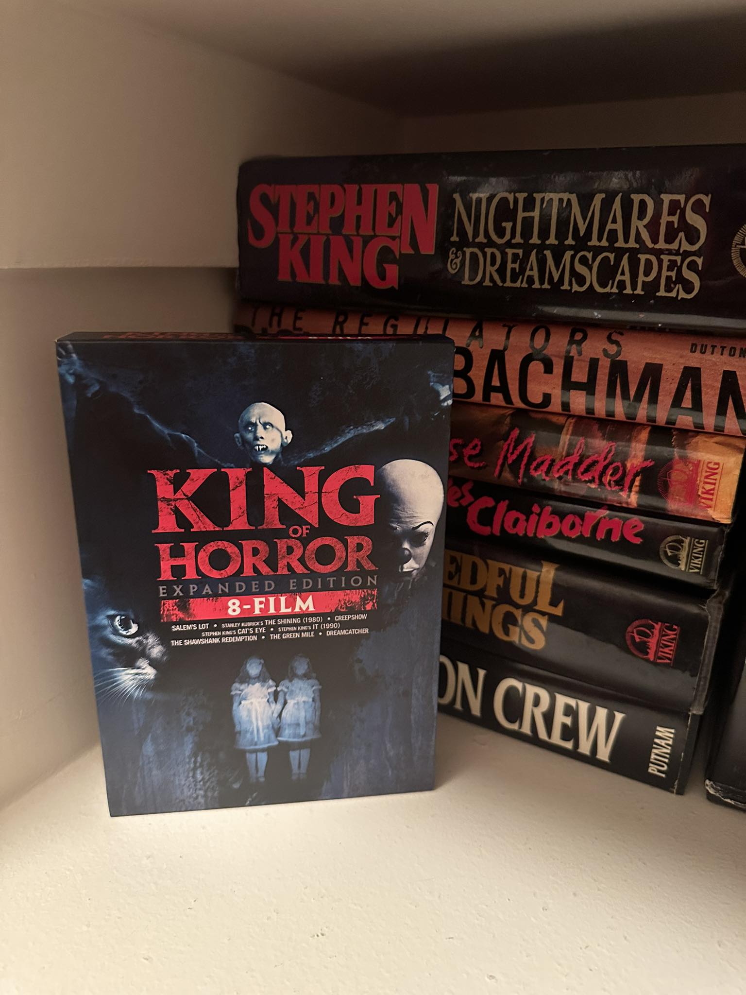 Stephen King horror 8-film collection