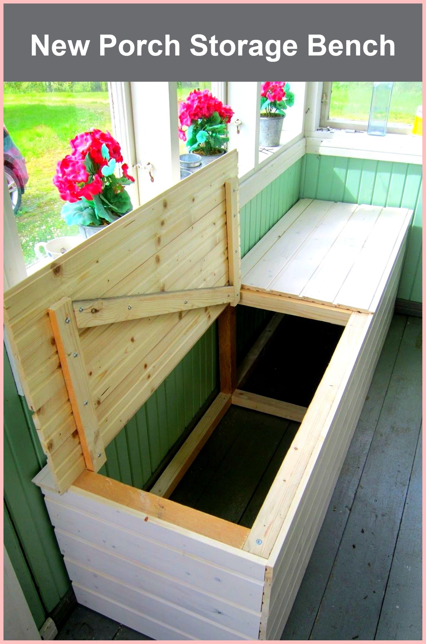 DreamSpace - Smart Storage Meets Stunning Style! 🌸 Transform your porch
