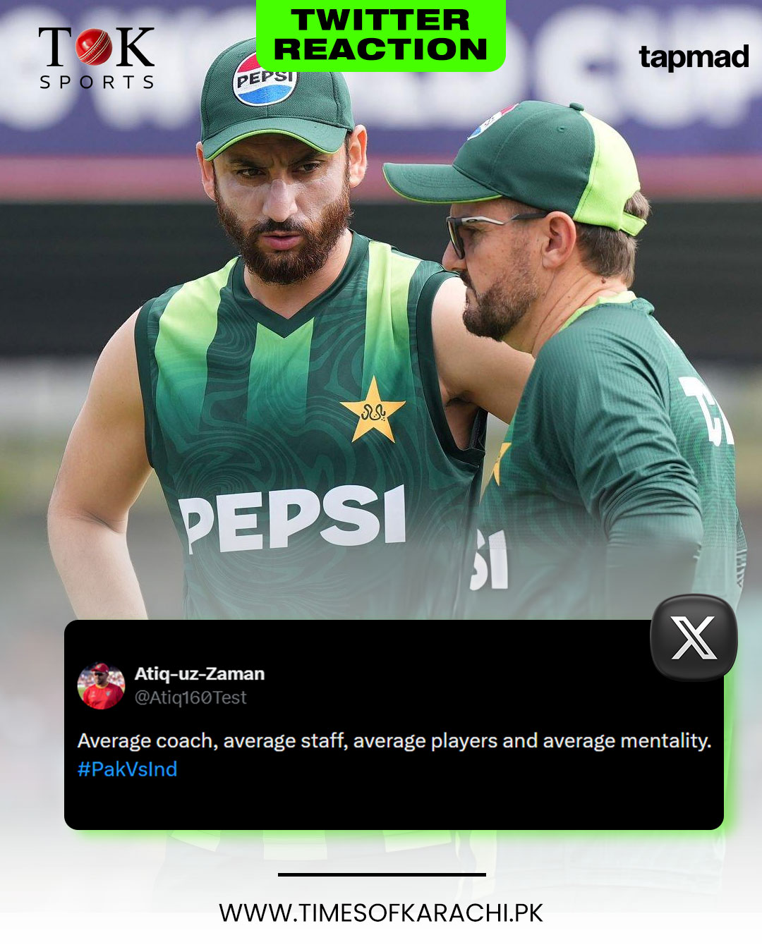 TOK - Former Pakistan cricketer Atiq-uz-Zaman termed the team’s coach ...