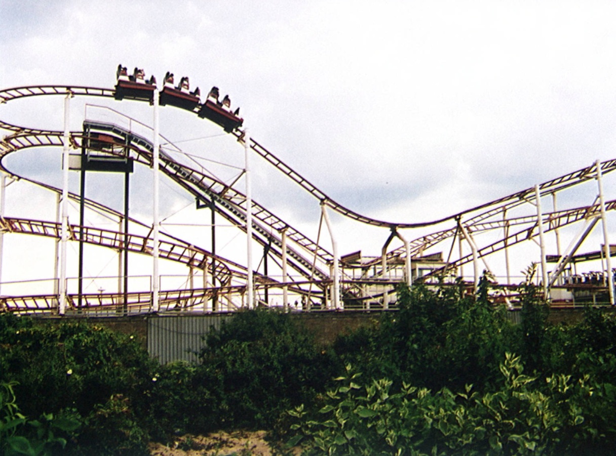 UK - Ian Trowell photograph of Storm at Botton’s Pleasure Beach in July ...