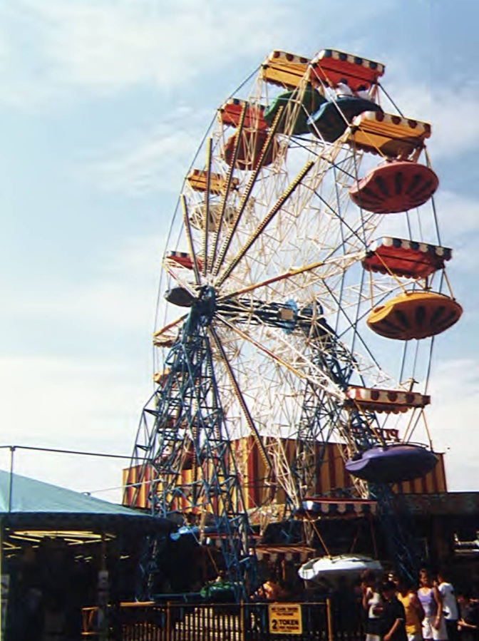 UK - Ian Trowell photograph of Big Wheel at Botton’s Pleasure Beach in ...