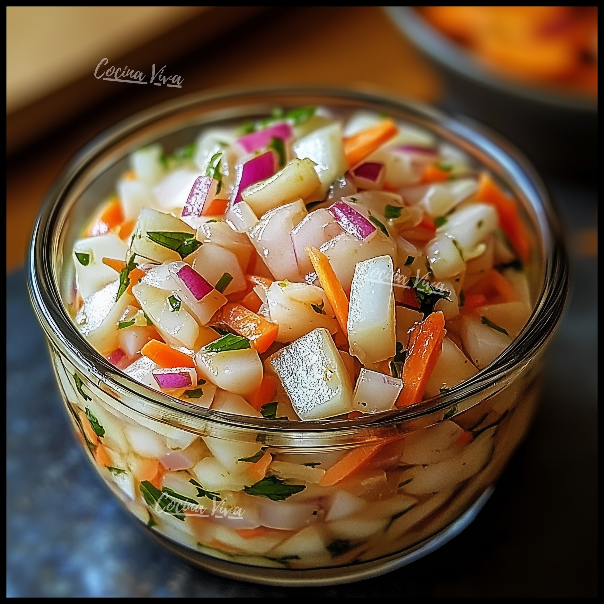 Cocina - Curtido (Ensalada de Repollo Fermentada) Ingredientes: 1/2 ...