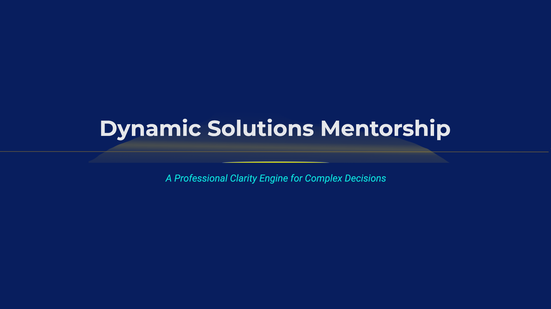 Dynamic Solutions Mentorship | Owenton KY