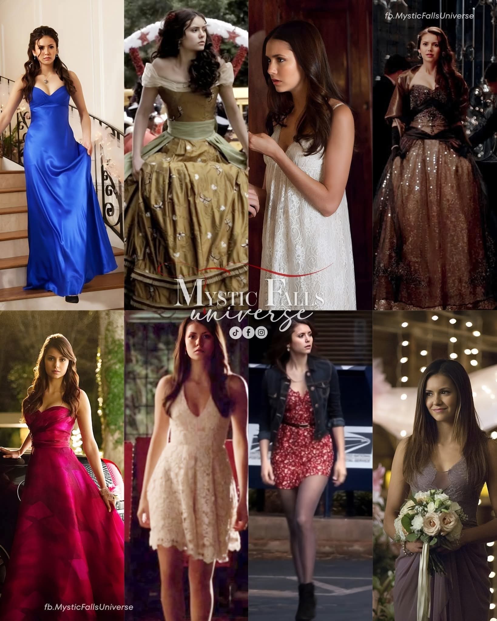elena gilbert birthday dress Which outfit of Gilbert's was your favorite? Necklace for One Shoulder Size:8 Kids stripe print
