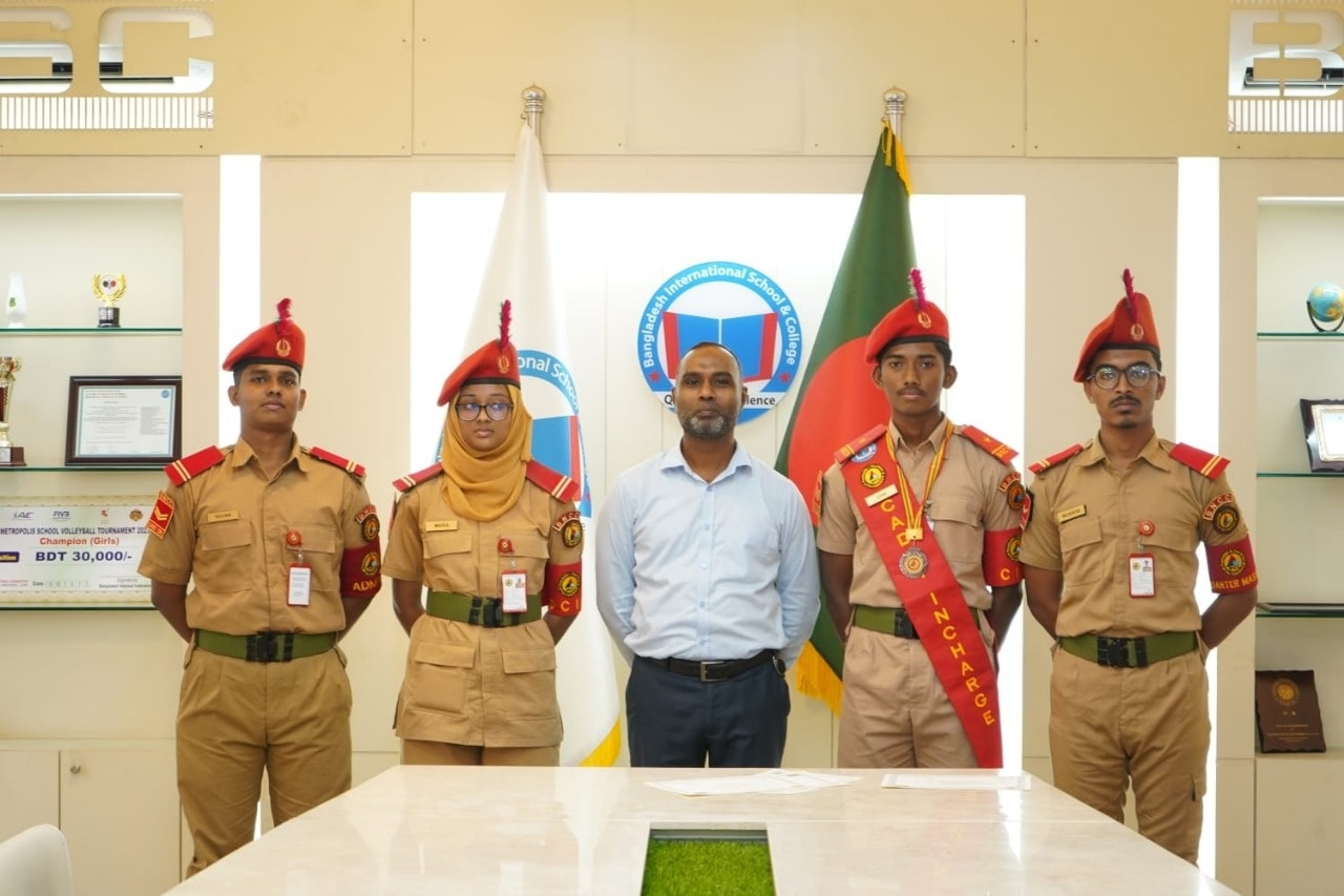 BISC Nirjhor BNCC Platoon... - BISC Nirjhor BNCC Platoon