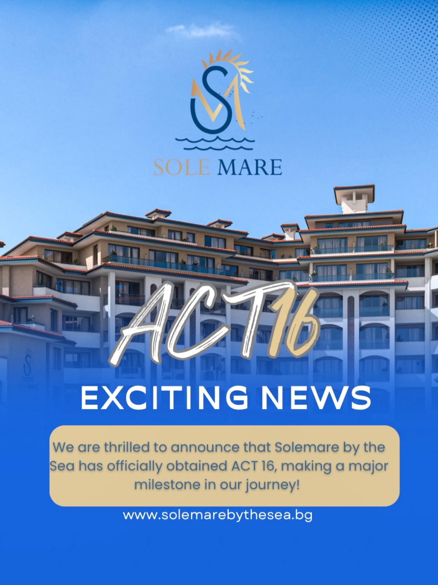SoleMare - Exciting News from Solemare by the Sea! We are thrilled to ...