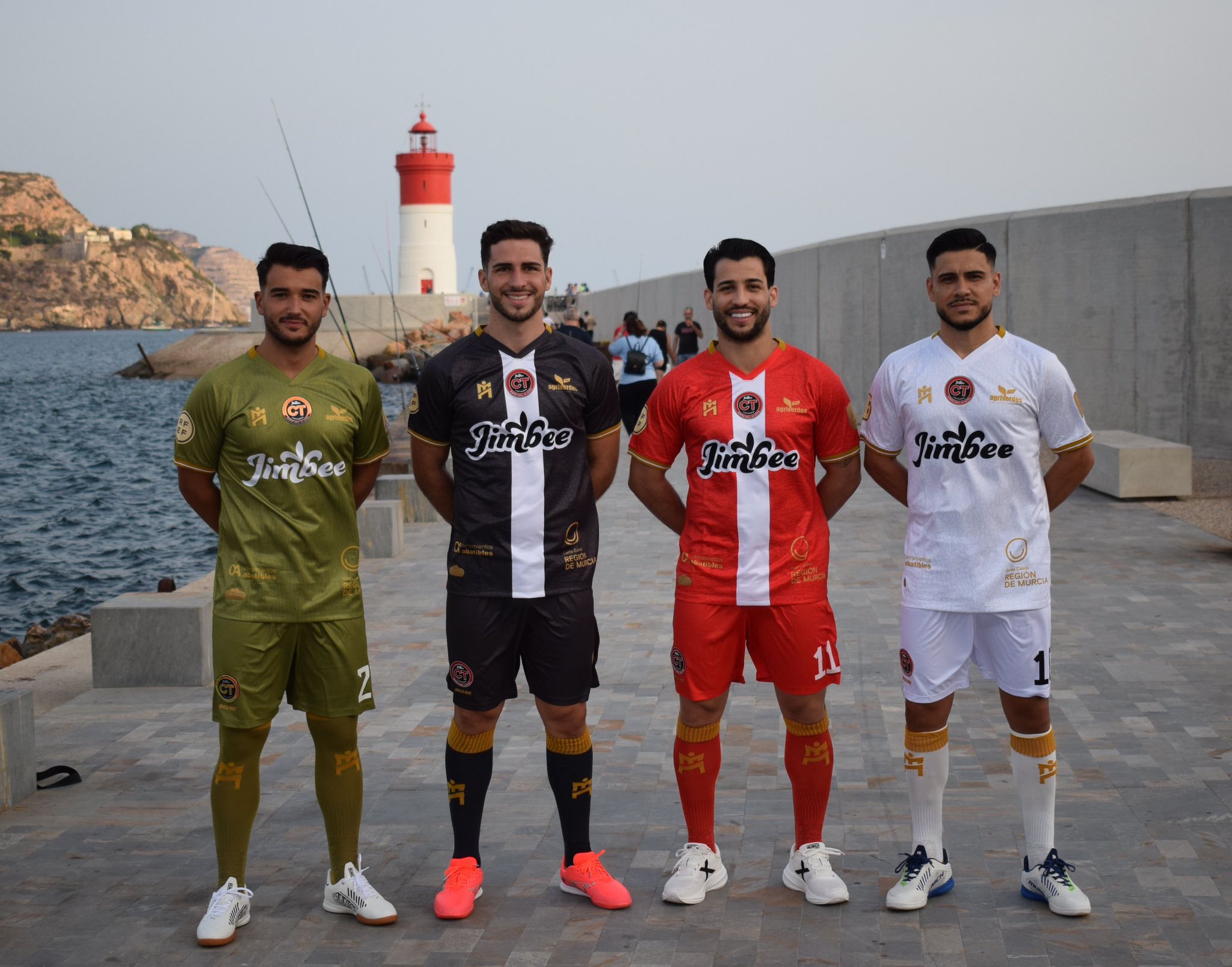📸 Presentación de las nuevas equipaciones del Jimbee Cartagena