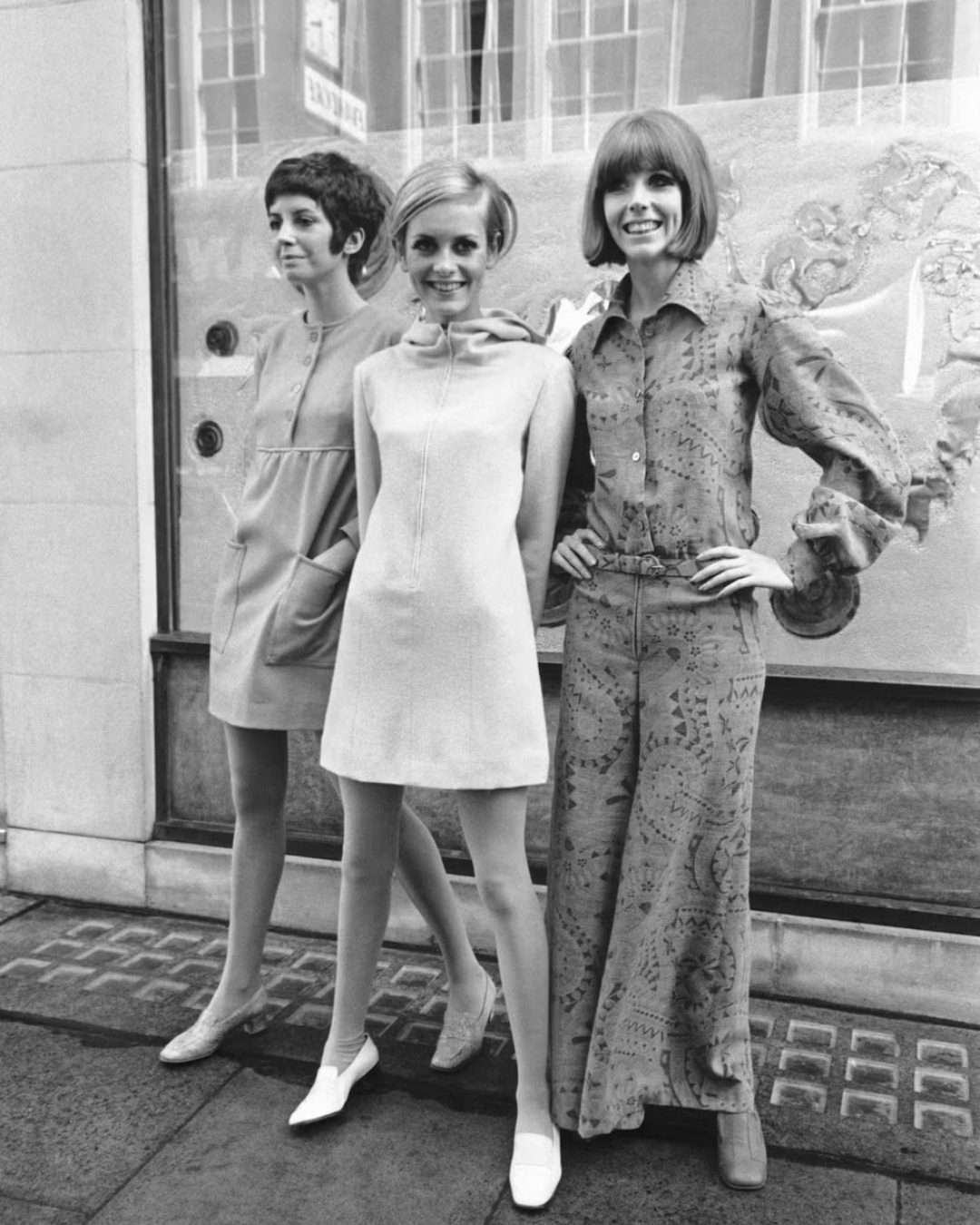 The vibrant fashion of the Swinging 60s.