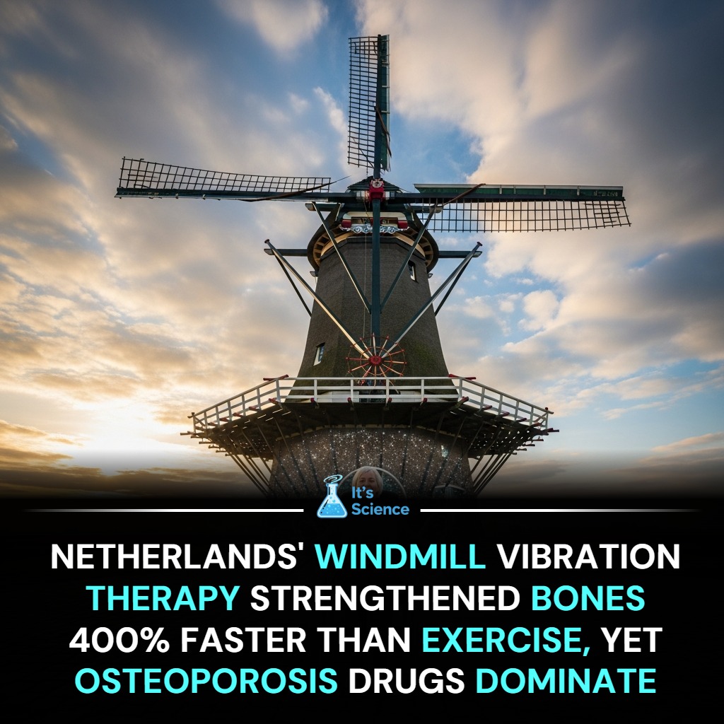 It's - Netherlands' windmill vibration therapy strengthened bones 400% ...