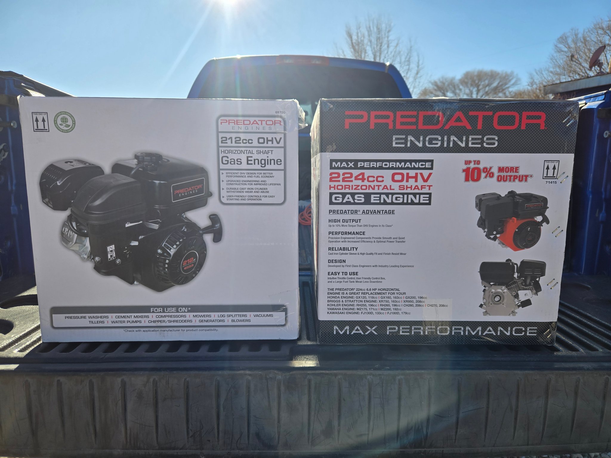 Now to see which one goes faster.😎