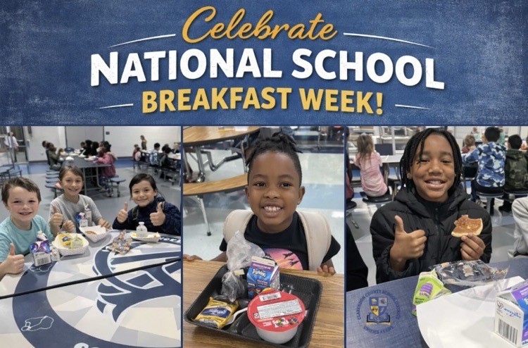 Clarendon - 🥞🍎 We’re Celebrating National School Breakfast Week! 🍳🥛 We ...